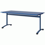 TABLE MALIBU 180X80 T6 DL STRA ABS BLEU U525/BLEU 5005 - MANUTAN EXPERT