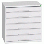 BOTT 1 ARMOIRE À TIROIRS VERSO - 800MM - 6 TIROIRS - BOTT