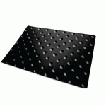 DALLE PODOTACTILE EXTÉRIEURE KELBEXT 40 X 60 CM NOIR - HANDINORME