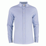 JAMES HARVEST BURLINGHAM CHEMISE HOMMES BLEU CIEL - TAILLE S