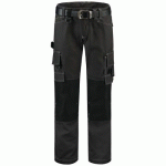 PANTALON DE TRAVAIL DE TRAVAIL CORDURA TOILE 502009 DARKGREY-BLACK 42 - TRICORP WORKWEAR