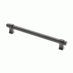 POIGNÉES DE MEUBLE IMPERIAL EN NOIR MAT -ENTRAXE 192MM -LONGUEUR 226MM SYNERCIA