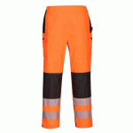 PORTWEST PW386 PANTALON DE PLUIE PW3 HI-VIS POUR FEMME ORANGE/NOIR - TAILLE XXL - STANDARD