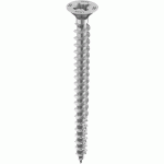 VIS AGGLO HECO UNIX-PLUS TÊTE FRAISÉE PZ 5,0X80 PZ2 (200 PIÈCES)