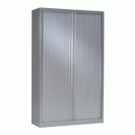 ARMOIRES À RIDEAUX MONOBLOCS ECO-CONÇUE DÉCOR H 198 X L 120 CM CORPS ALUMINIUM-ALUMINIUM