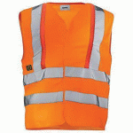 GILET HAUTE-VISIBILITÉ ACTIVE FLASH - ORANGE - TAILLE 3XL - UVEX