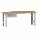 LISTA - ÉTABLI 27X36E (HXLXP) 89 X 150 X 75 CM MULTIPLEX KEY LOCK R7035