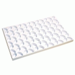 MATFER - PLAQUE 96 MINI-GATEAUX PLASTIQUE 600 X 400 MM 25 X 40 X 40 MM - 350053