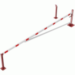 BARRIÈRE PIVOTANTE AVEC TRAVERSE À CHEVILLER CADENAS-5500MM - SCHAKE