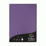 ETUI DE 50 FEUILLES POLLEN 210X297MM 120G/M2 - VIOLINE - LOT DE 3