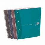 OXFORD CAHIER OXFORD - A5 - SPIRALES - 180 PAGES - 5X5 - 90 G/M2 - 14,8 X 21 CM