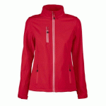 PRINTER RED VERT SOFTSHELL DAMES ROUGE - TAILLE L
