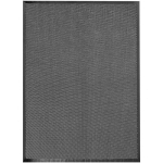 TAPIS D'EXTÉRIEUR POUR TERRASSE ET BALCON LUCCA AVEC BORDURE 70 X 130 CM - NOIR