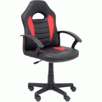 FAUTEUIL DE GAMING MOHEDAS SIMILICUIR NOIR - FOROL