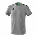 T-SHIRT - ERIMA - 5-C ESSENTIAL ENFANT GRIS CHINÉ/NOIR