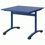 TABLE MALIBU 80X80 T4 DL STRA ABS BLEU U525/BLEU 5005