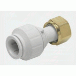 50 X UNION ÉCROU LAITON - FOND PLAT - INSTANTANÉ - FEMELLE 20X27/15 MM - SPEEDFIT JOHN GUEST