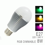 AMPOULE LED E27 RGB