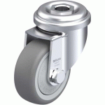 BLICKLE - ROULETTE PIVOTANTE Ø 50MM BANDAGE CAOUTCHOUC TPE 50KG - LRA-TPA 50KF
