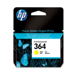 CARTOUCHE HP 364 JAUNE POUR IMPRIMANTES JET D