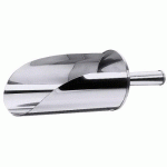 CUILLÈRE À FARINE, SEMI-BRILLANTE, DIAMÈTRE CUILLÈRE 16CM, LONGUEUR 40 CM