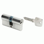 CYLINDRE DOUBLE ENTRÉE SERIAL NICKELÉ A2P* LONGUEUR 60=30+30MM SÉRIE 8161 - BRICARD - 4315070