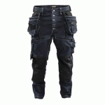 PANTALON DE TRAVAIL X1900 ARTISAN CORDURA® DENIM STRETCH TAILLE 46C - BLAKLADER