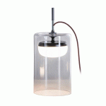 PRANDINA DIVER LAMPE À POSER LED T1 2 700 K NOIRE