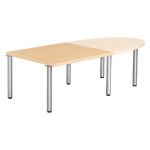 TABLE EXTENSION CONSUL L. 140 X P. 120 CM - CHÊNE CLAIR