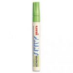 UNIBALL MARQUEUR PEINTURE HUILE INDÉLÉBILE POINTE MOYENNE OGIVE CORPS MÉTAL COLORIS VERT CLAIR UNI PAINT
