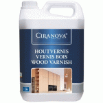 VERNIS BOIS À SÉCHAGE RAPIDE SANS ODEUR NI EFFET LAITEUX - TOUS BOIS - CHÊNE CLAIR MAT - 5L CIRANOVA