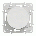 BOUTON-POUSSOIR ODACE 10A À VIS FINITION BRILLANTE - SCHNEIDER ELECTRIC - S520206