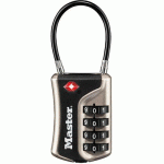 CADENAS À COMBINAISON AVEC CÂBLE FLEXIBLE 4697EUR - MASTER LOCK