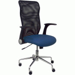 CHAISE MINAYA SIMILICUIR - BLEU MARINE - PIQUERAS Y CRESPO