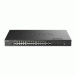 D-LINK DXS-3410-32XY COMMUTATEUR RÉSEAU GÉRÉ L3 FAST ETHERNET (10/100) NOIR