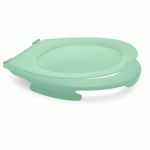LUNETTE ET ABATTANT WC CLIPSABLE 100% HYGIÉNIQUE - VERT AMANDE PAPADO