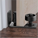 MULTIFUNCTIONAL BARN DOOR BOTTOM FLOOR GUIDE ADJUSTABLE ROLLER FLOOR GUIDE FOR SLIDING DOORS (1 PCS) - CREA