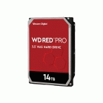 WD RED PRO NAS HARD DRIVE WD141KFGX - DISQUE DUR - 14 TO - SATA 6GB/S