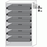 ARMOIRE SÉCURITÉ S-PHOENIX-90 S90.196.120.FDAS GRIS CLAIR - ASECOS