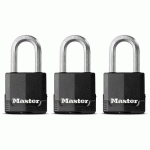 CADENAS À CLÉ EN ACIER LAMINÉ EXCELL M115EURTRILF - MASTER LOCK