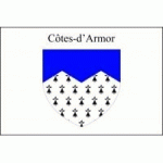 DRAPEAU CÔTES D'ARMOR : DIMENSIONS - 100 X 150 CM