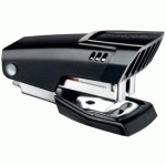 AGRAFEUSE MINI MAPED ESSENTIALS MÉTAL 65X28X40MM 12 FEUILLES AGRAFES 24/6 15 FEUILLES AGRAFES 26/6 COLORIS NOIR - LOT DE 4