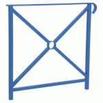 BARRIÈRE HÉRITAGE SIMPLE CROIX 80 CM SIMPLE CROSSE BLEU 5010 - PROCITY