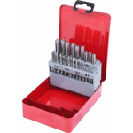 KS TOOLS COFFRET DE TARAUDS HSS CO, 21 PCS EN BOX MÉTAL, M3-M12 - 336.0631