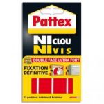 PATTEX POCHETTE DE 12 PASTILLES ADHÉSIVES NICLOU, NIVIS