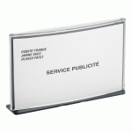 PLAQUE DE SIGNALISATION 3 EN 1 - FORMAT 11 X 15,5 CM