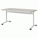 TABLE MALIBU 160X80 T6 DL STRA ABS BLC SEL W911/BLC 9016
