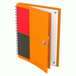 CAHIER SPIRALE OXFORD INTERNATIONAL MEETINGBOOK B5 17,6 X 25 CM - BLANC LIGNÉ - 160 PAGES