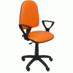 CHAISE AYNA SIMILICUIR BRAS FIXE - ORANGE - PIQUERAS Y CRESPO
