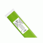 LOT DE 10 - PAPIER DE SOIE, SACHET DE 8 FEUILLES PLIÉES 18G/M2 AU FORMAT 50X75CM - VERT POMME